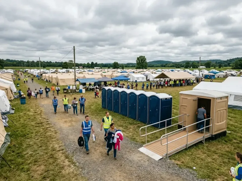 disaster-relief-camp-restrooms-010 — frequently asked questions, Dumpster & Portable Bathrooms Rental in Dyer, IN